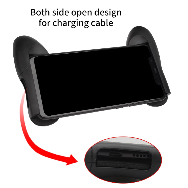 Mobile Gaming Grip & Phone Stand for 4.5–6" Phones