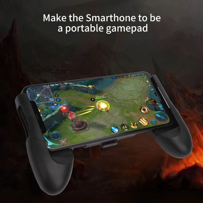 Mobile Gaming Grip & Phone Stand for 4.5–6" Phones
