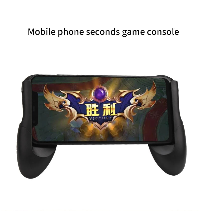Mobile Gaming Grip & Phone Stand for 4.5–6" Phones
