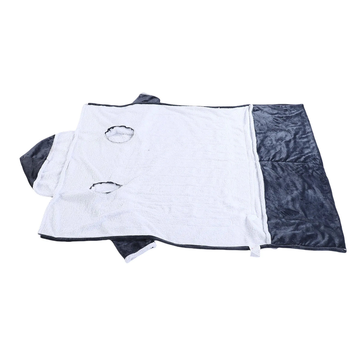 Wearable Heated Blanket with Hood & Sleeves