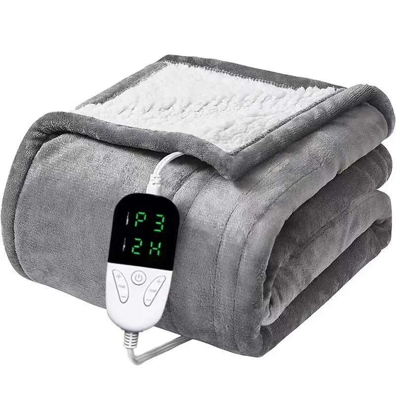 Heated Throw Blanket with 6 Heat Settings & Auto-Off