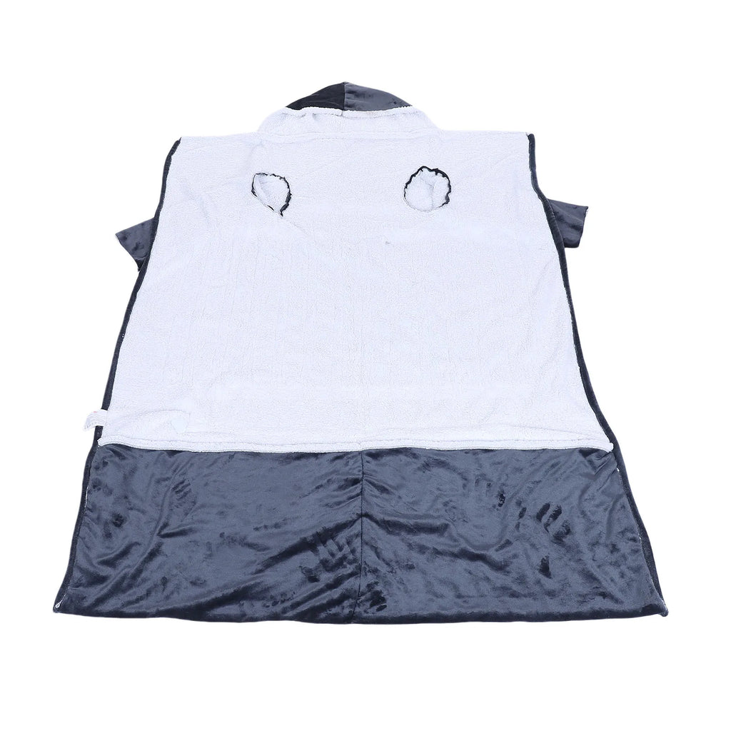 Wearable Heated Blanket with Hood & Sleeves