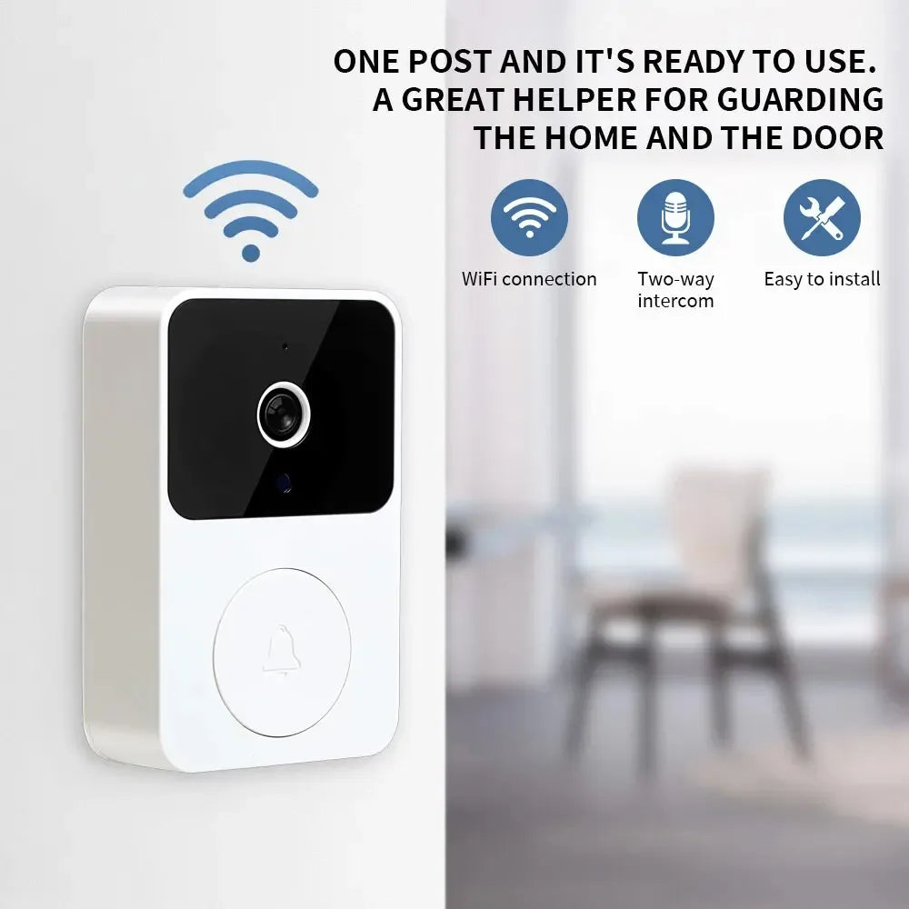 HD WiFi Video Doorbell with Two-Way Talk