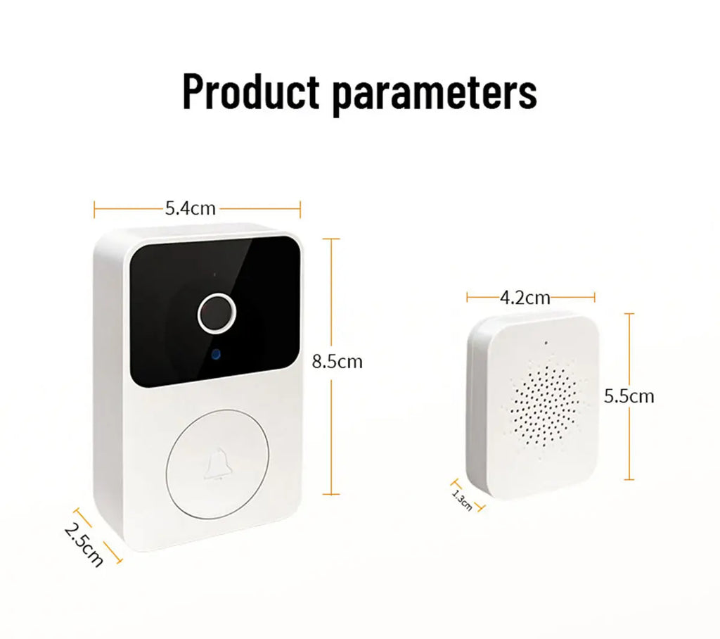HD WiFi Video Doorbell with Two-Way Talk