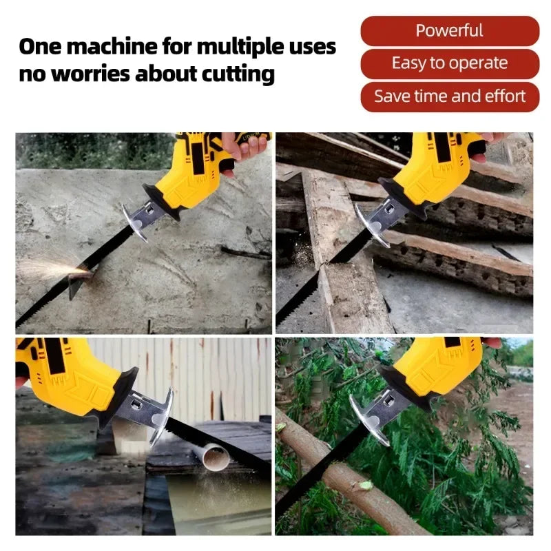 Cordless Reciprocating Saw – DeWalt 18V/20V Compatible (Tool Only)