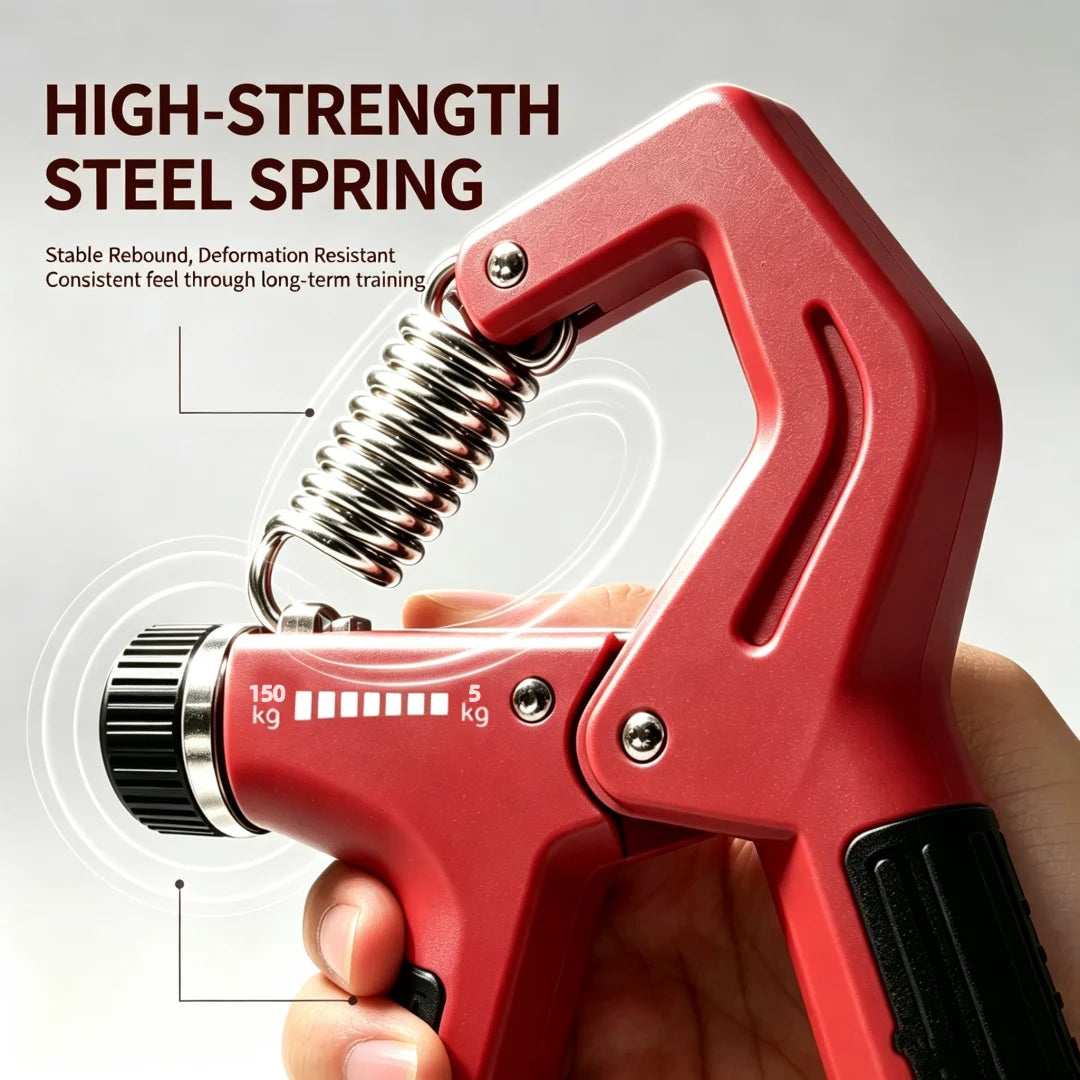 Adjustable Grip Strengthener (5–150kg)