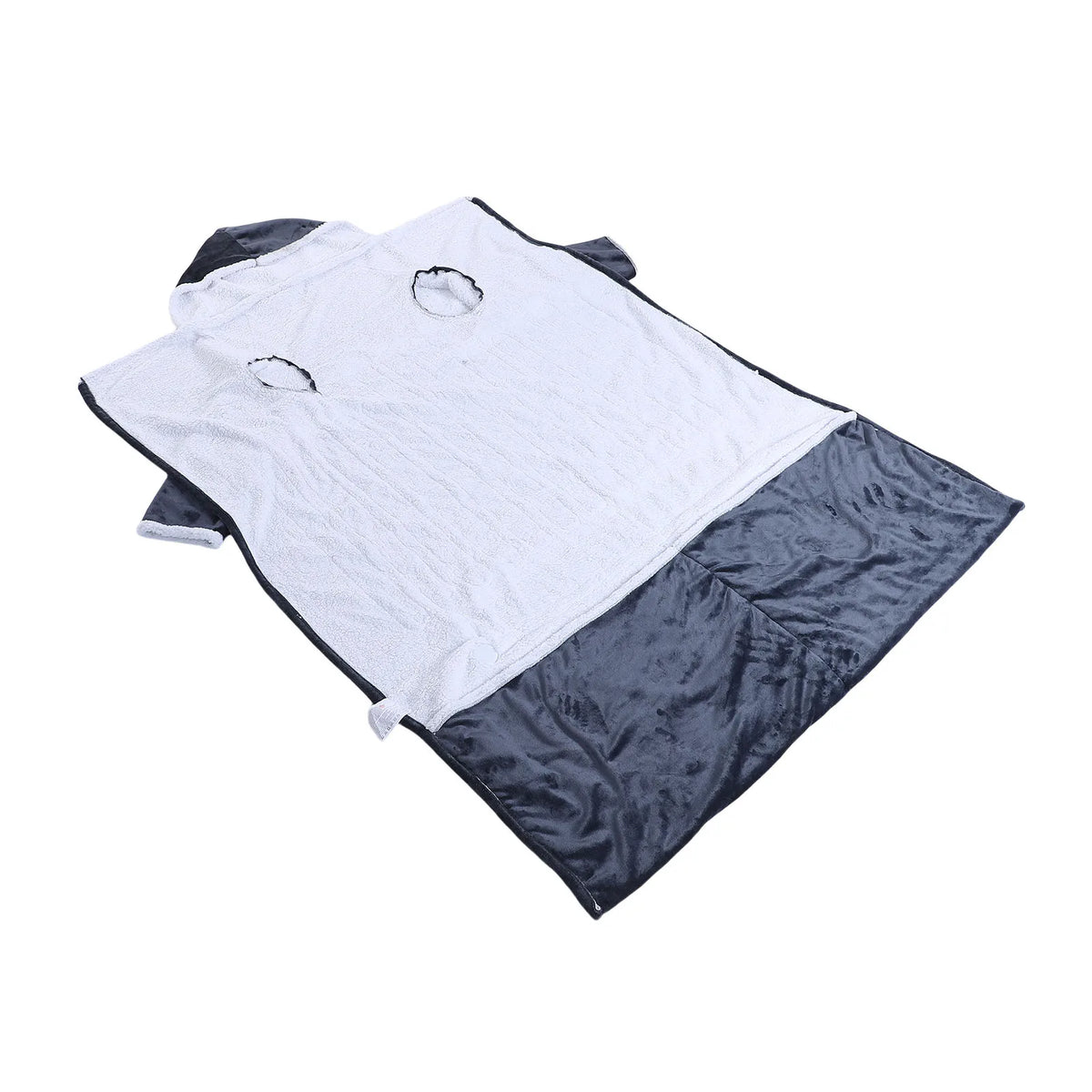 Wearable Heated Blanket with Hood & Sleeves