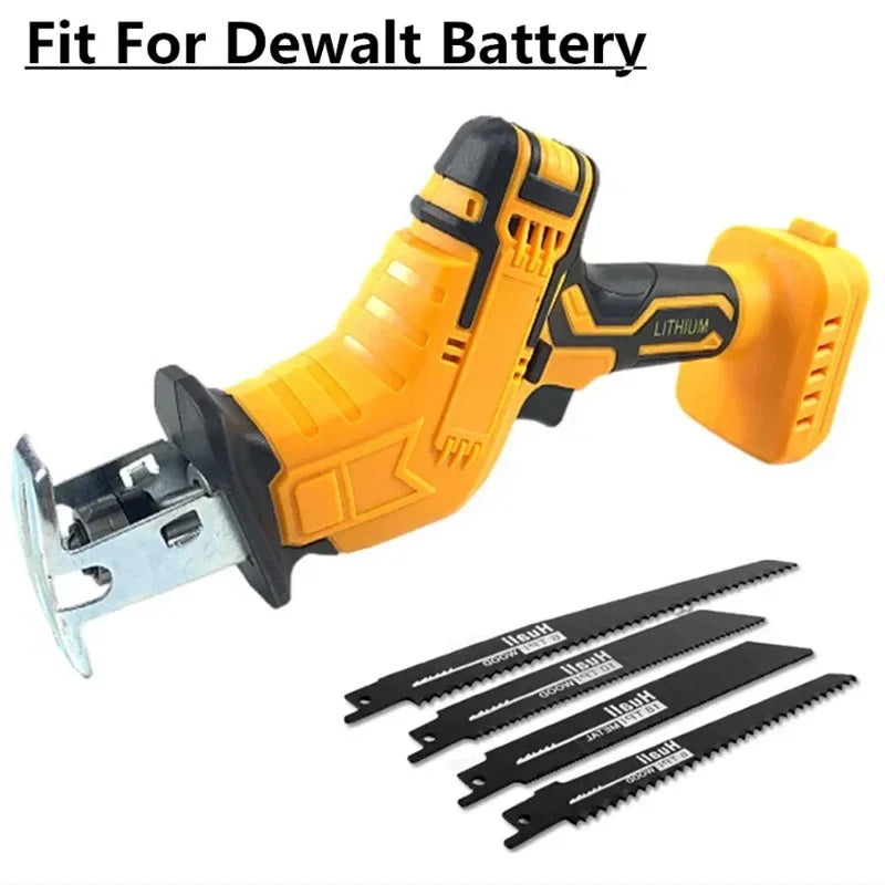 Cordless Reciprocating Saw – DeWalt 18V/20V Compatible (Tool Only)