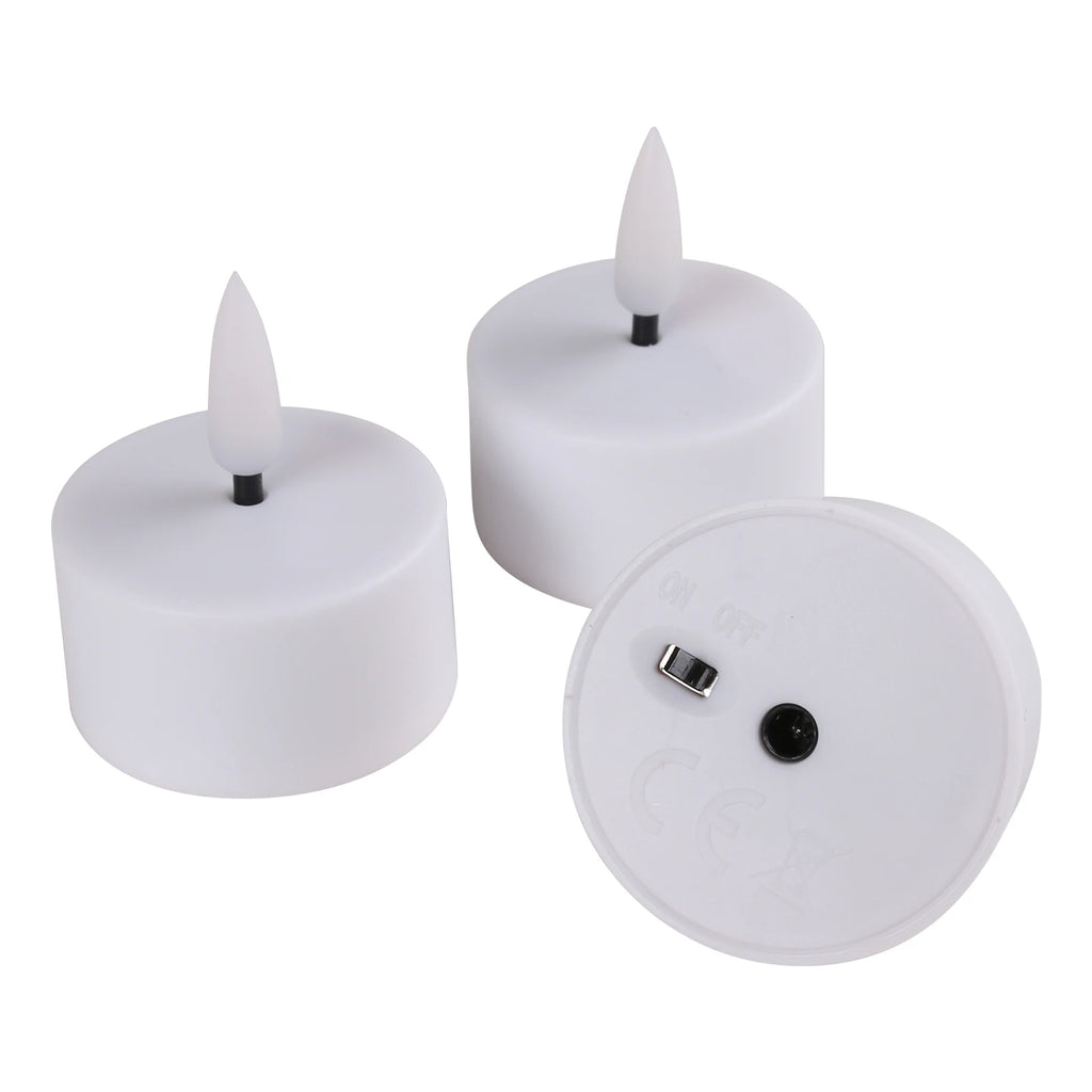 Rechargeable Flameless Votive Candles with Remote & Timer