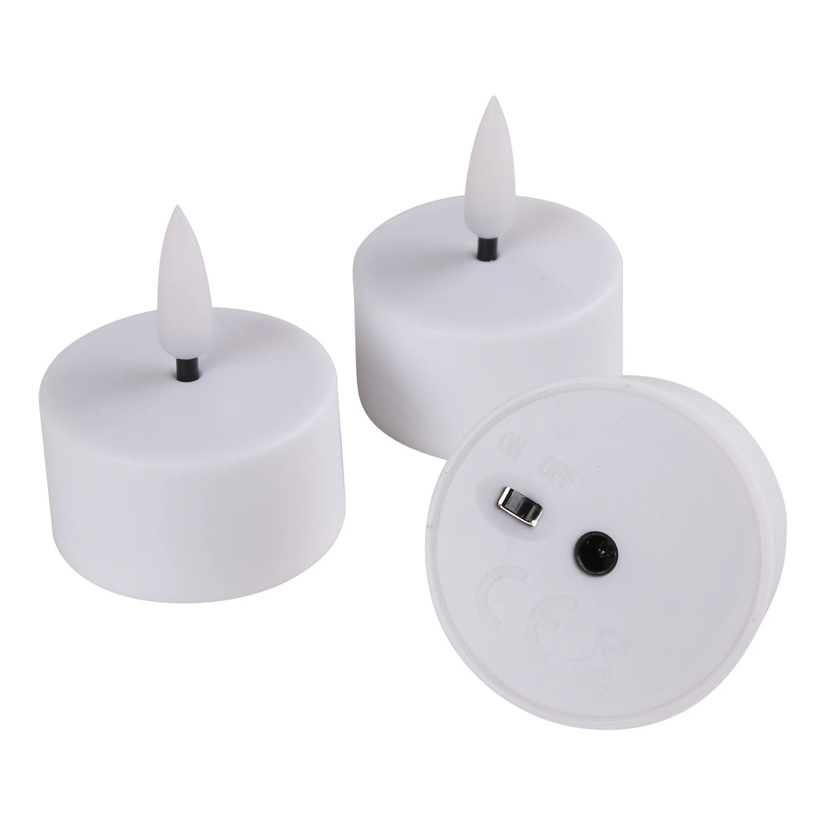 Rechargeable Flameless Votive Candles with Remote & Timer