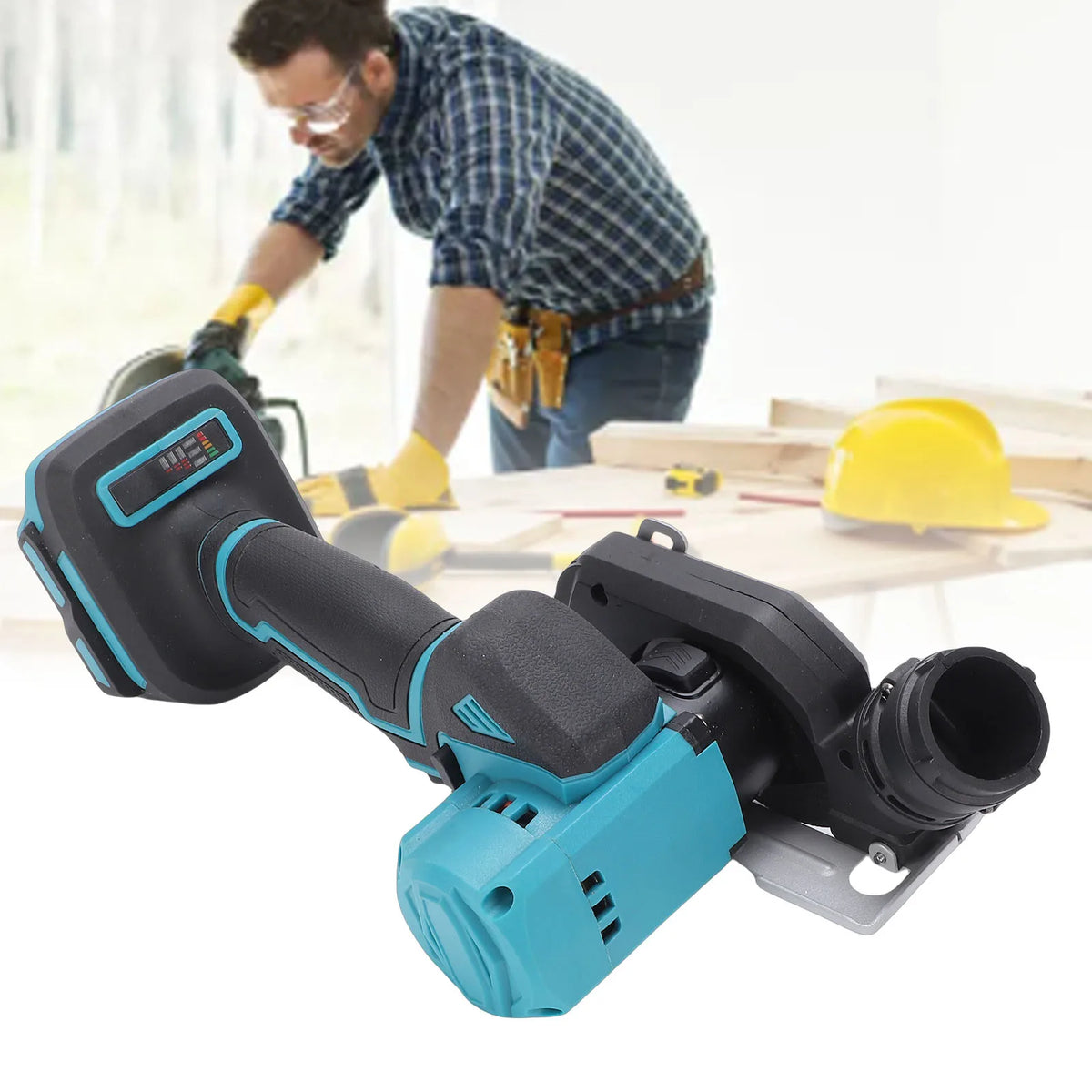 Cordless Mini Circular Saw with 3" Blades