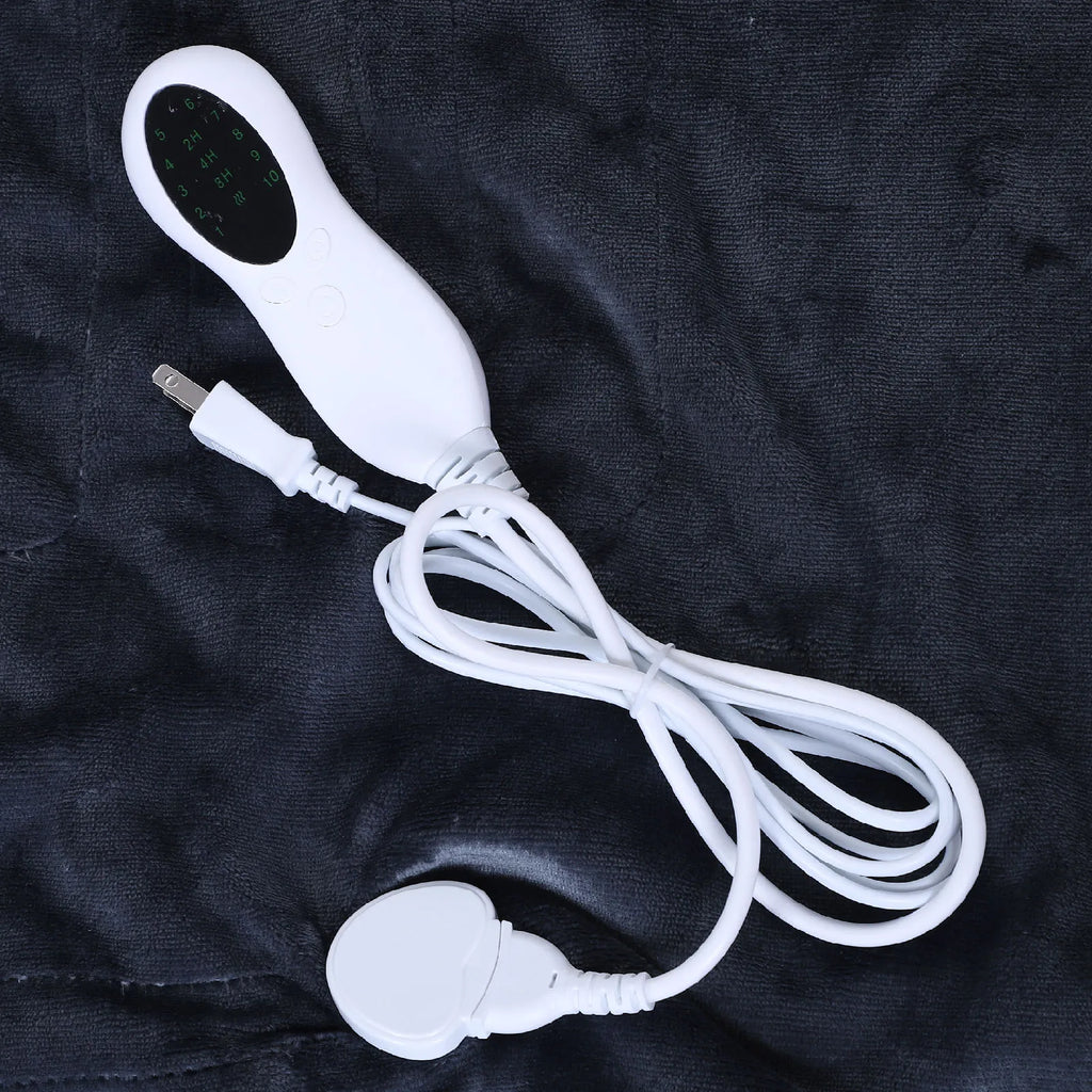 Wearable Heated Blanket with Hood & Sleeves