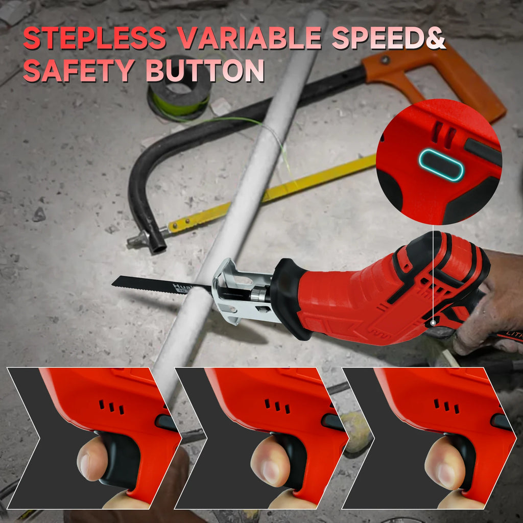 Cordless Reciprocating Saw – Milwaukee 18V Compatible (Tool Only)