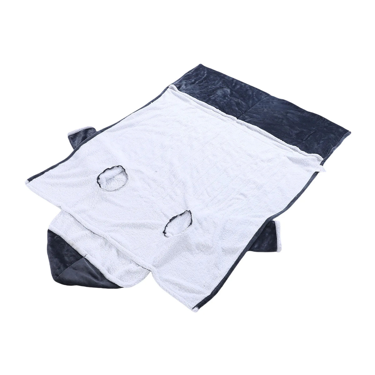 Wearable Heated Blanket with Hood & Sleeves
