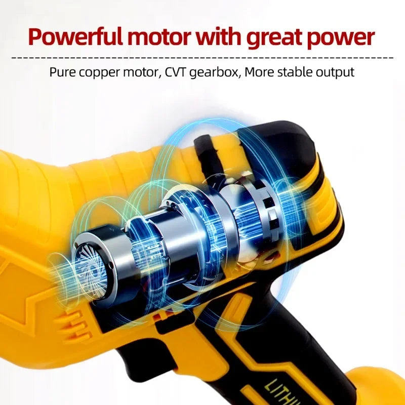 Cordless Reciprocating Saw – DeWalt 18V/20V Compatible (Tool Only)