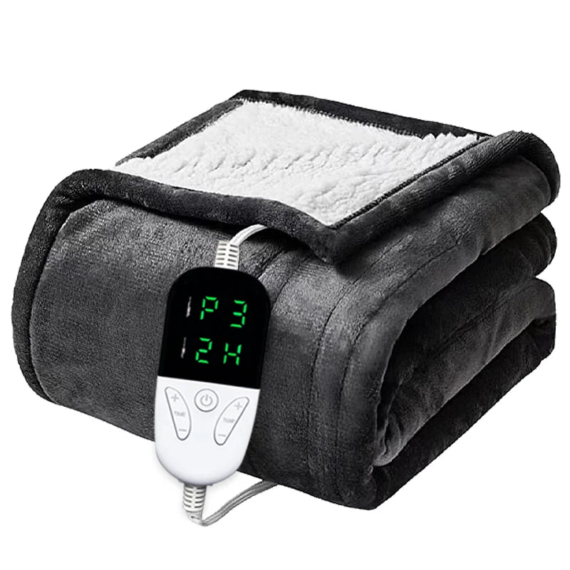 Heated Throw Blanket with 6 Heat Settings & Auto-Off