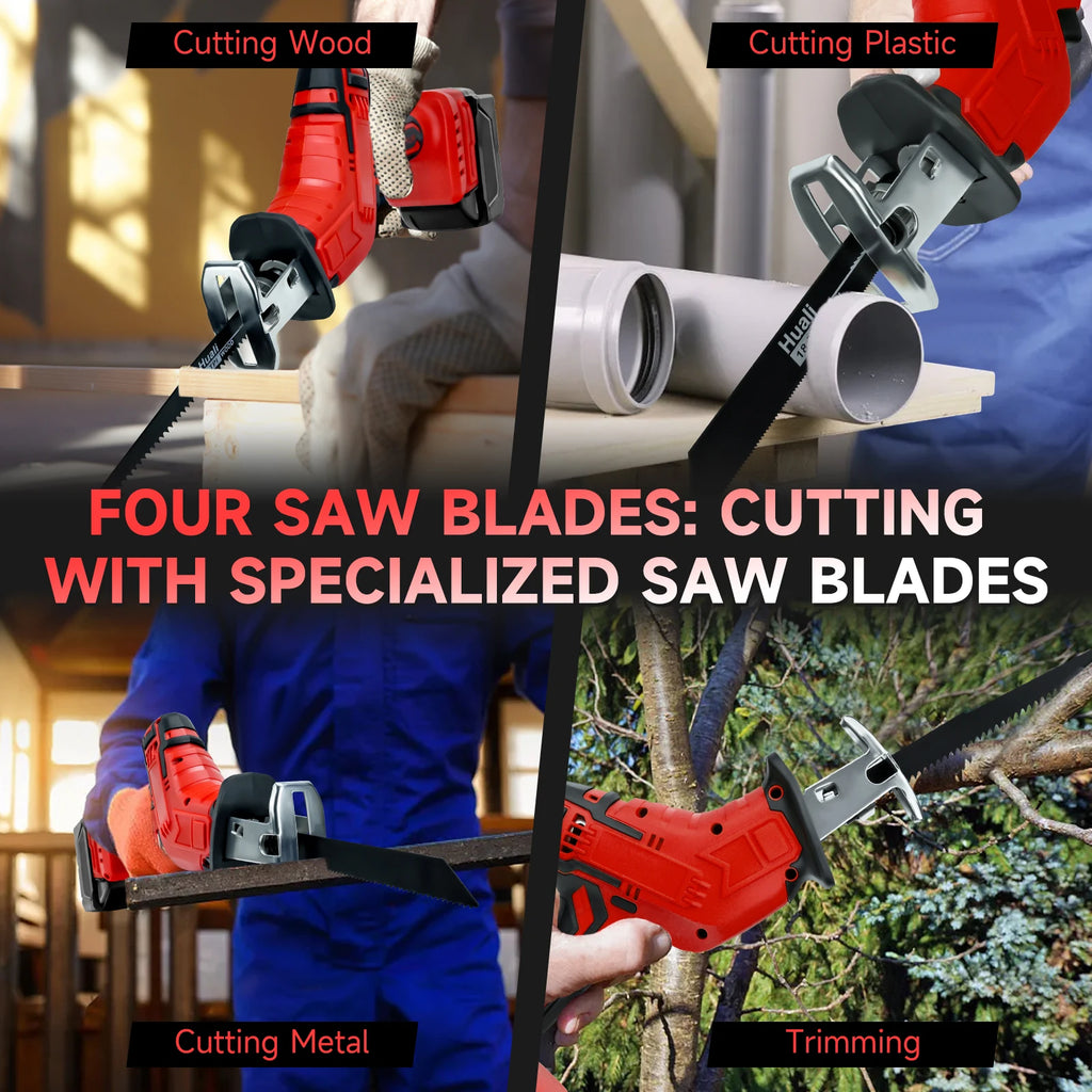 Cordless Reciprocating Saw – Milwaukee 18V Compatible (Tool Only)